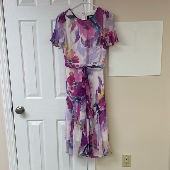 DKNY Floral Midi Dress - Picture 1 of 6